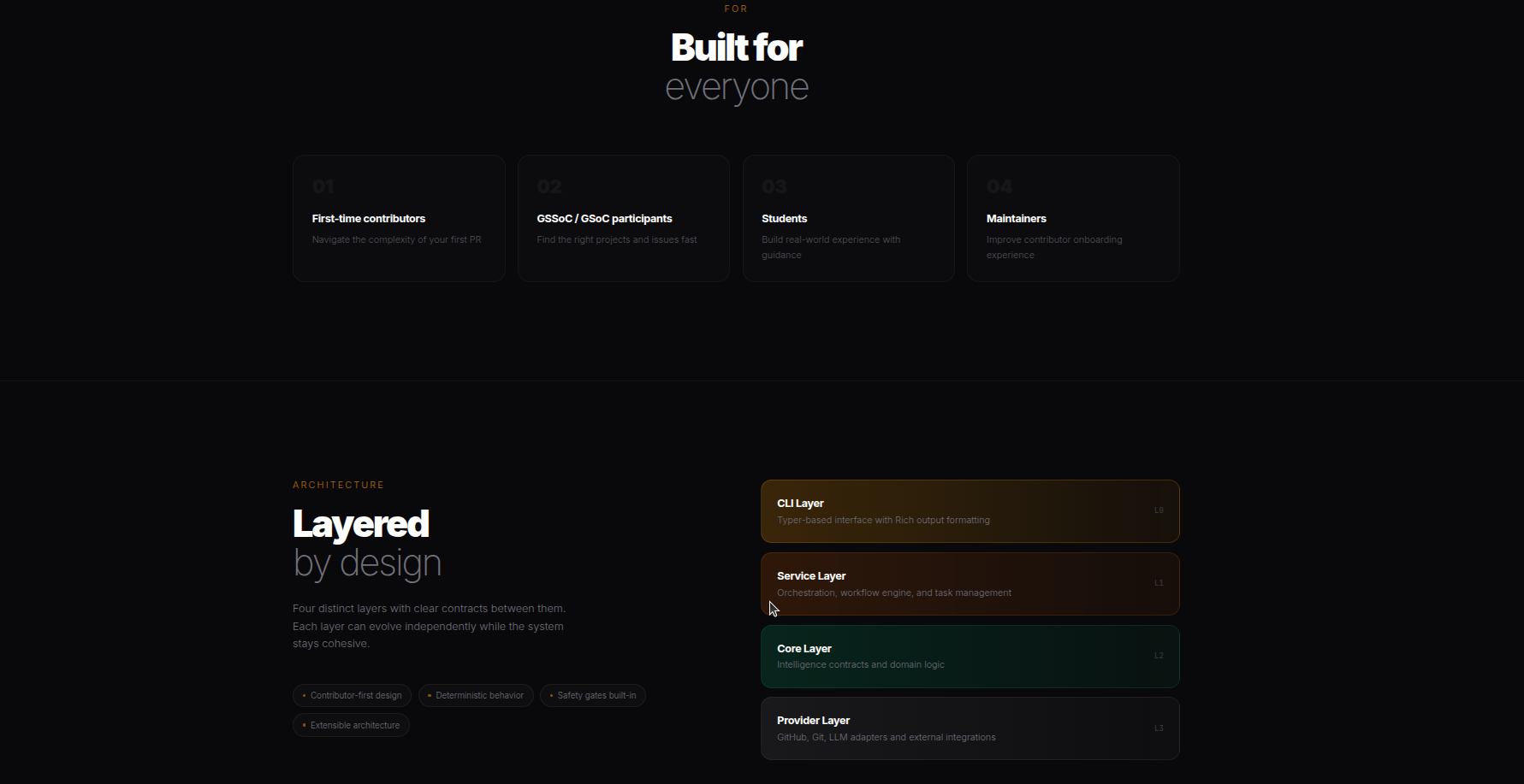 OSS-Dev terminal interface 3
